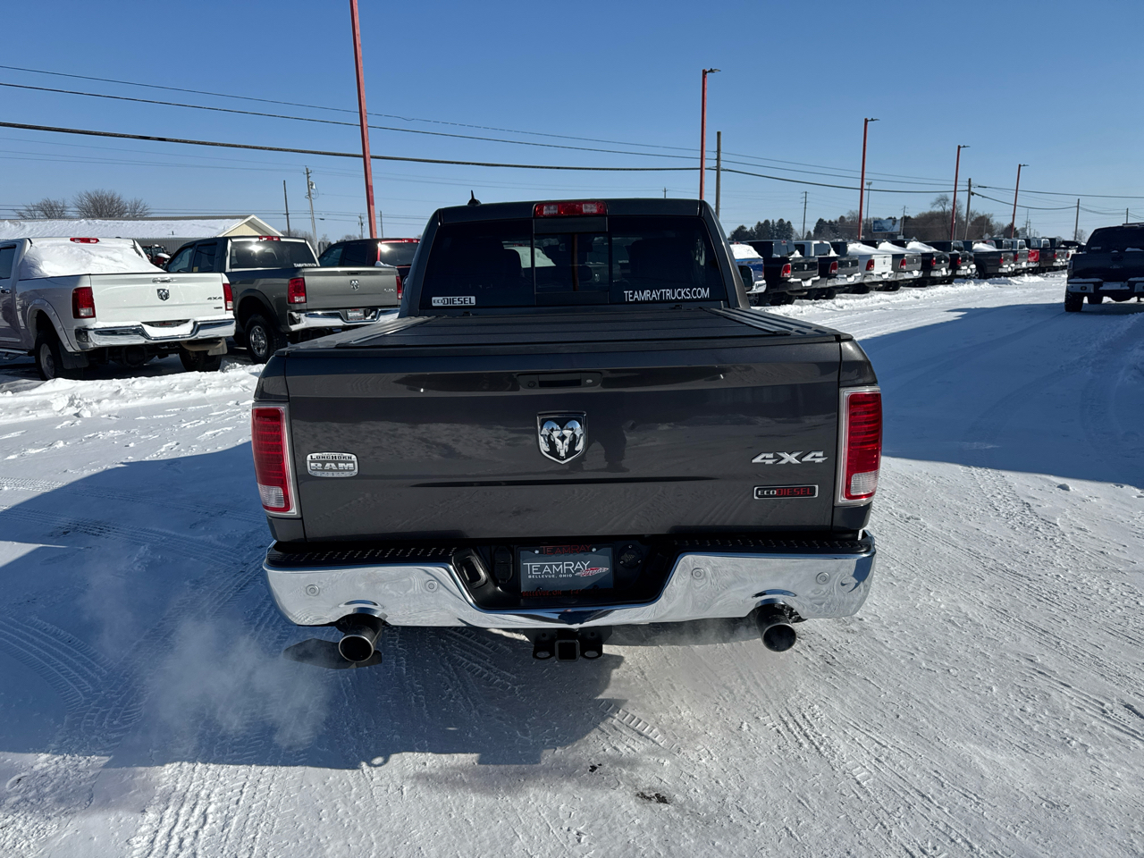RAM 1500 4WD Crew Cab 140.5" Longhorn 2014