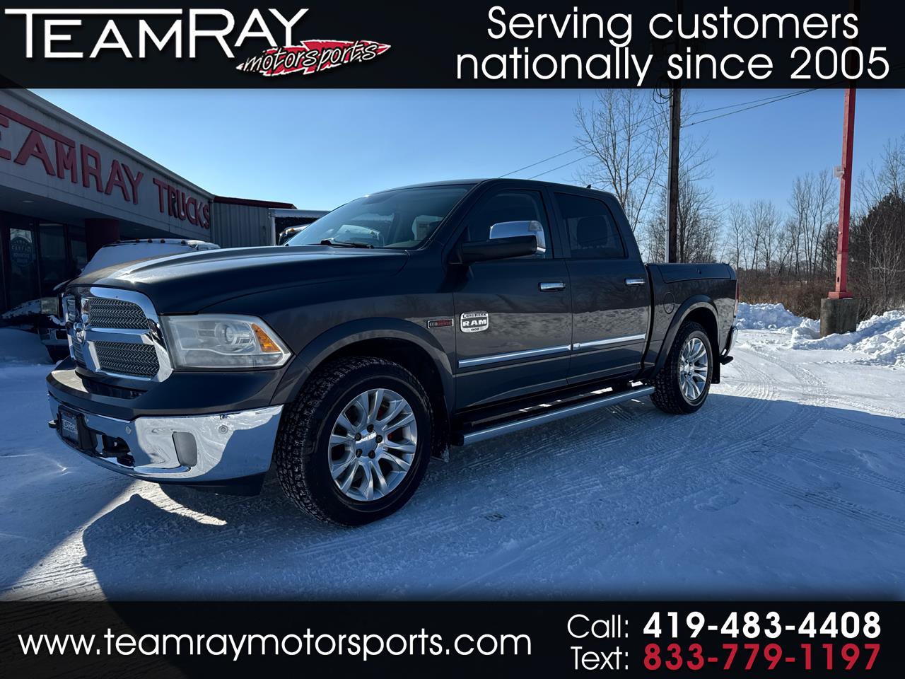 RAM 1500 4WD Crew Cab 140.5" Longhorn 2014