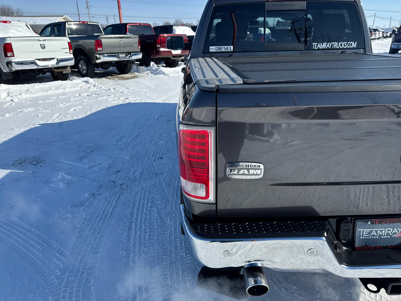 RAM 1500 4WD Crew Cab 140.5" Longhorn 2014