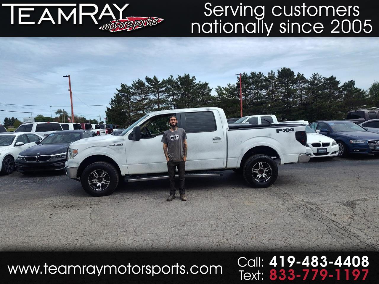 2013 Ford F-150 4WD SuperCrew 145" Lariat