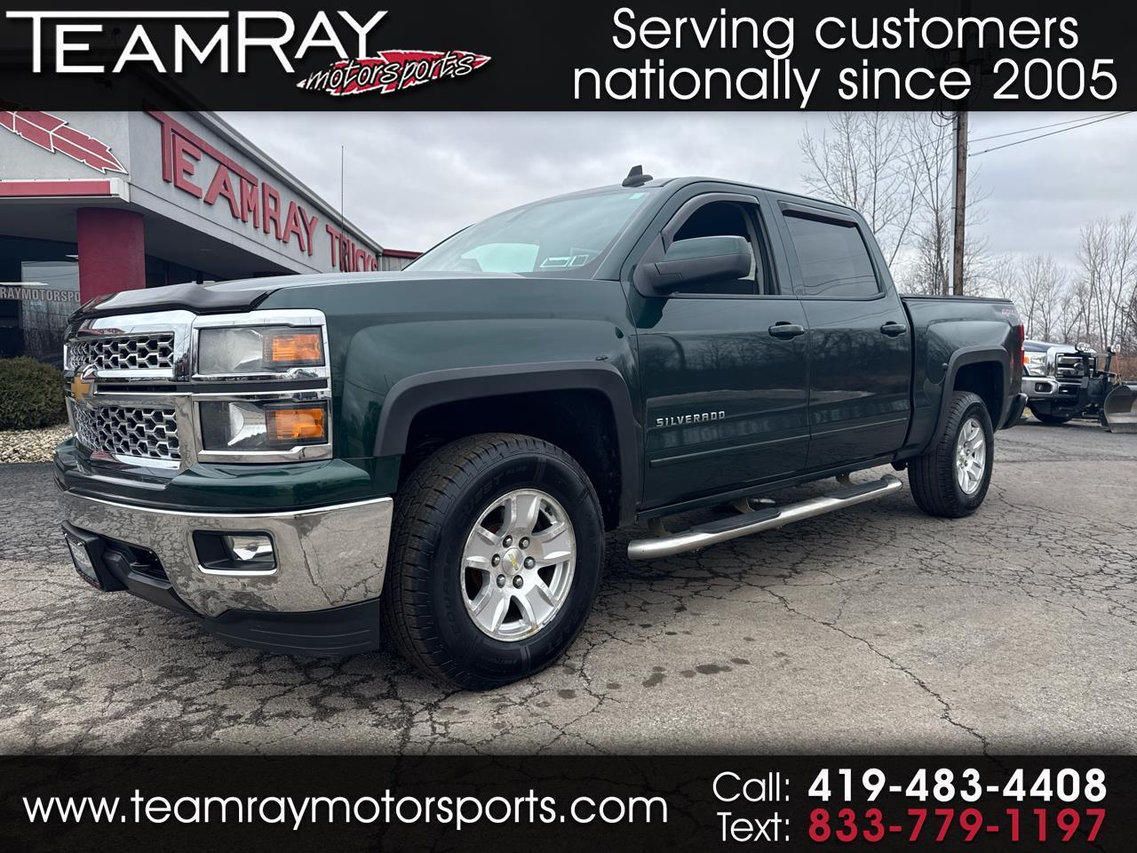 2015 Chevrolet Silverado 1500 4WD Crew Cab 143.5" LT w/1LT