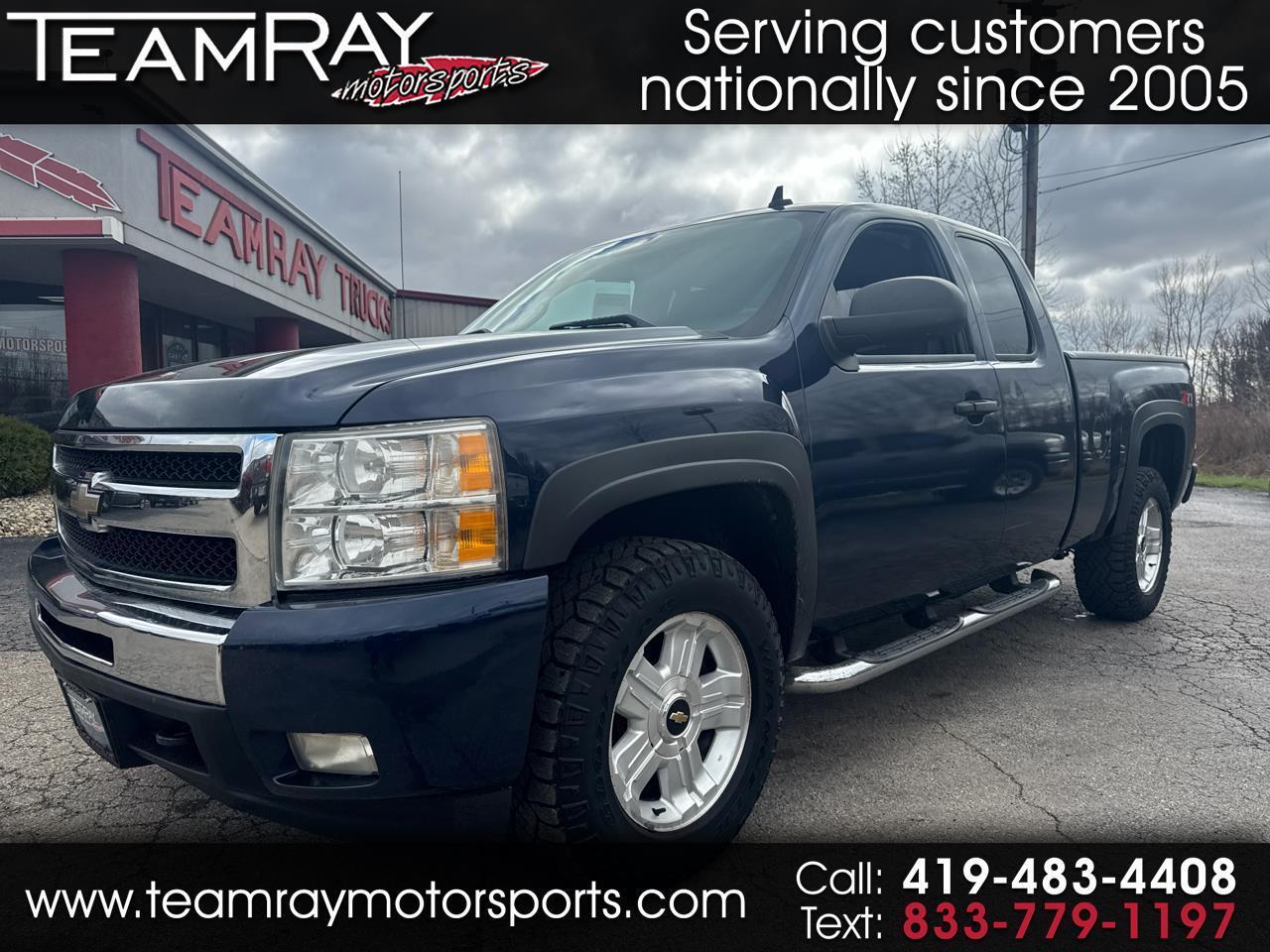 2009 Chevrolet Silverado 1500 4WD Ext Cab 143.5" LT