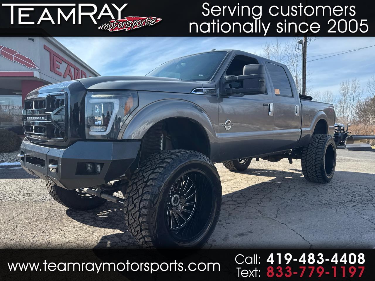 2013 Ford Super Duty F-250 SRW 4WD Crew Cab 156" Lariat