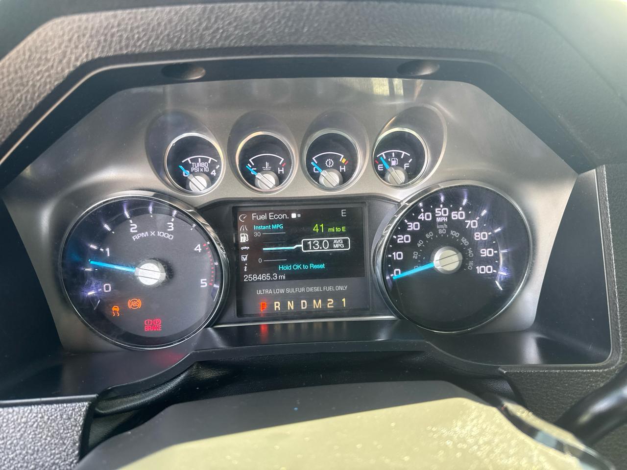 Ford Super Duty F-250 SRW 4WD Crew Cab 156" Lariat 2013