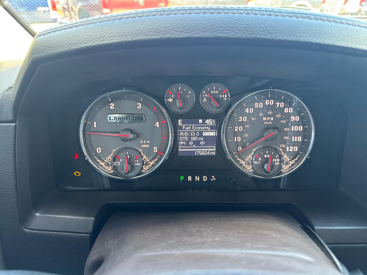 RAM 2500 4WD Mega Cab 160.5" Laramie Longhorn 2012