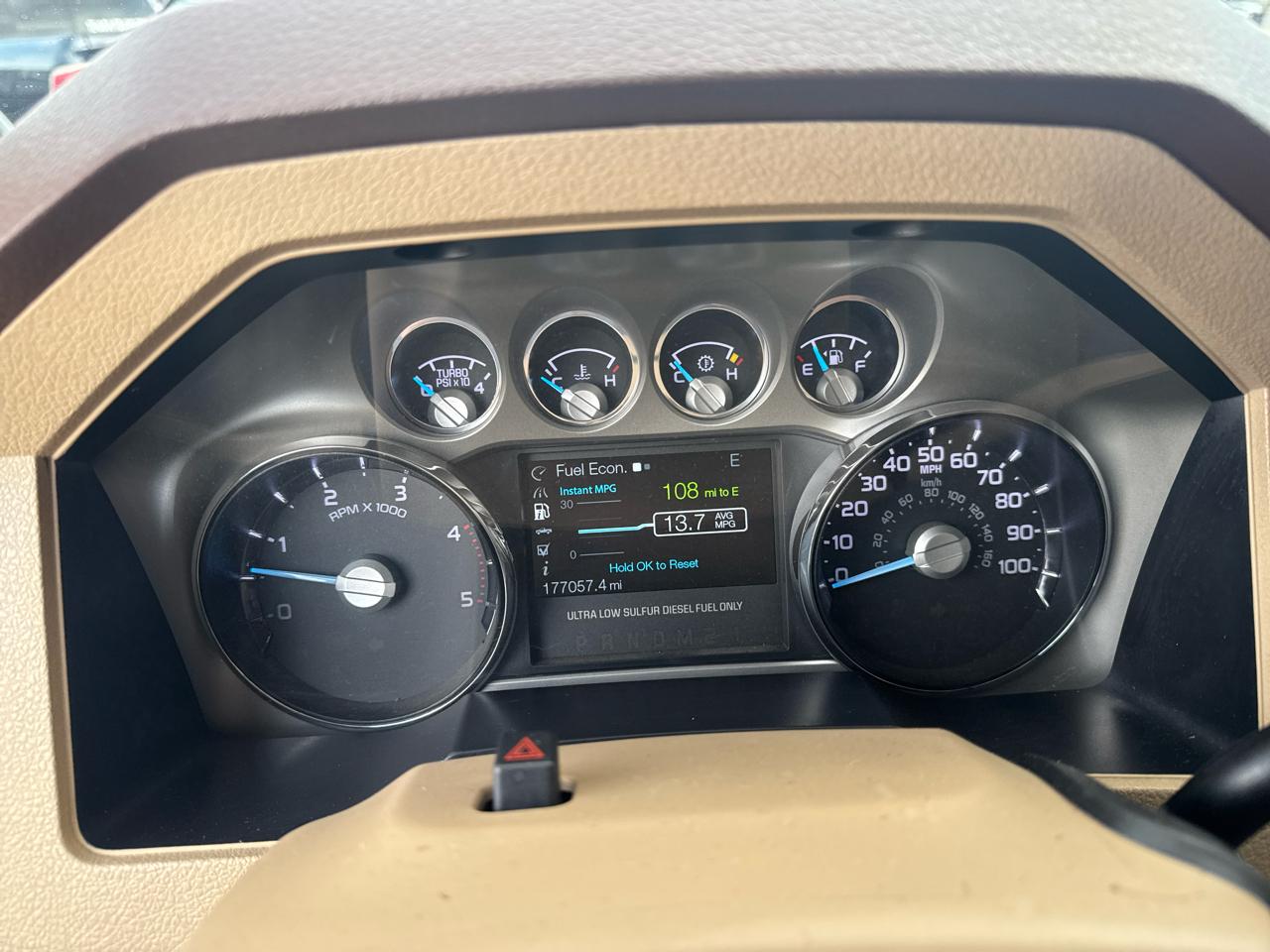 Ford Super Duty F-350 SRW 4WD Crew Cab 172" King Ranch 2012