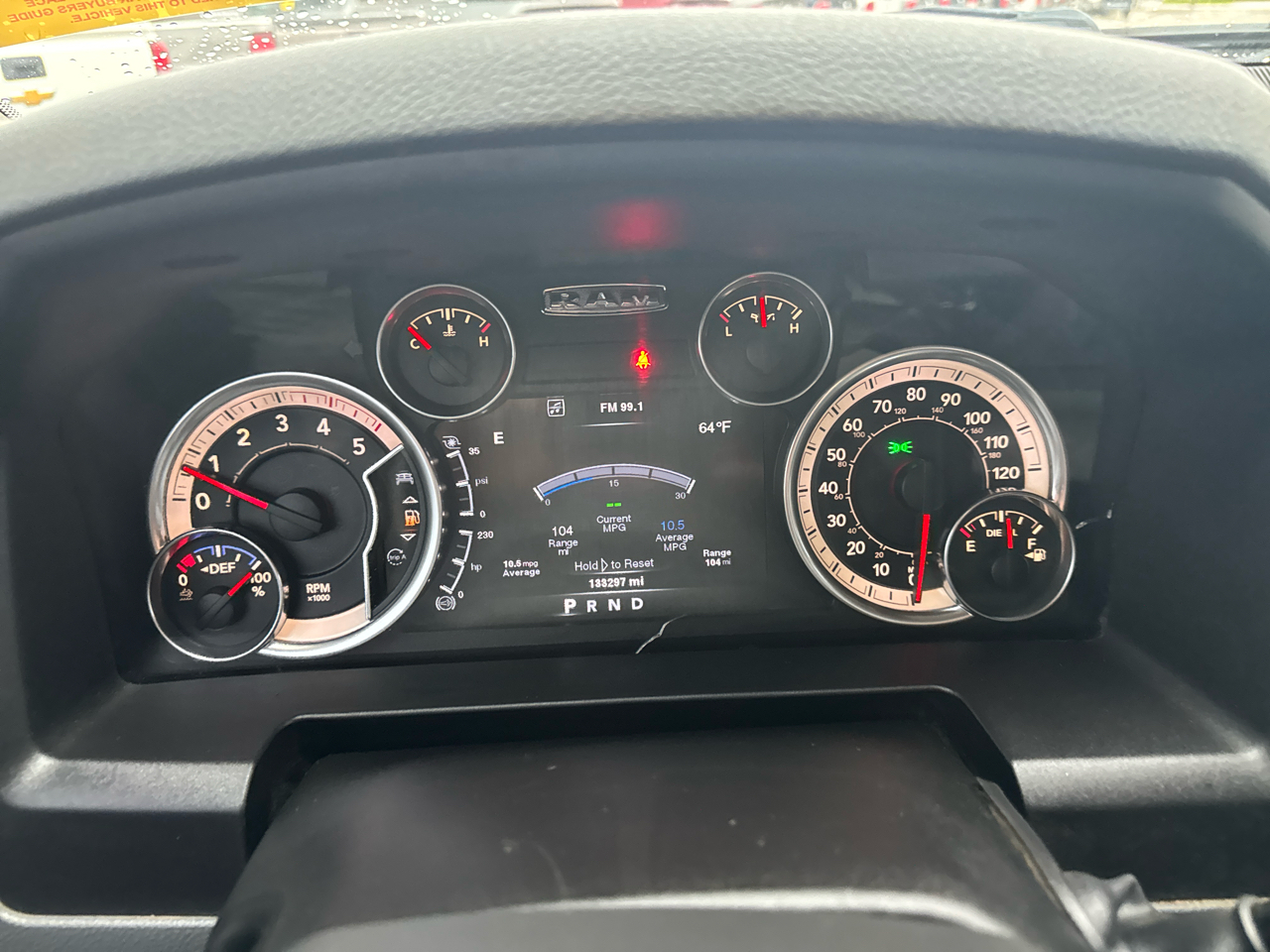 RAM 2500 4WD Crew Cab 149" Outdoorsman 2014