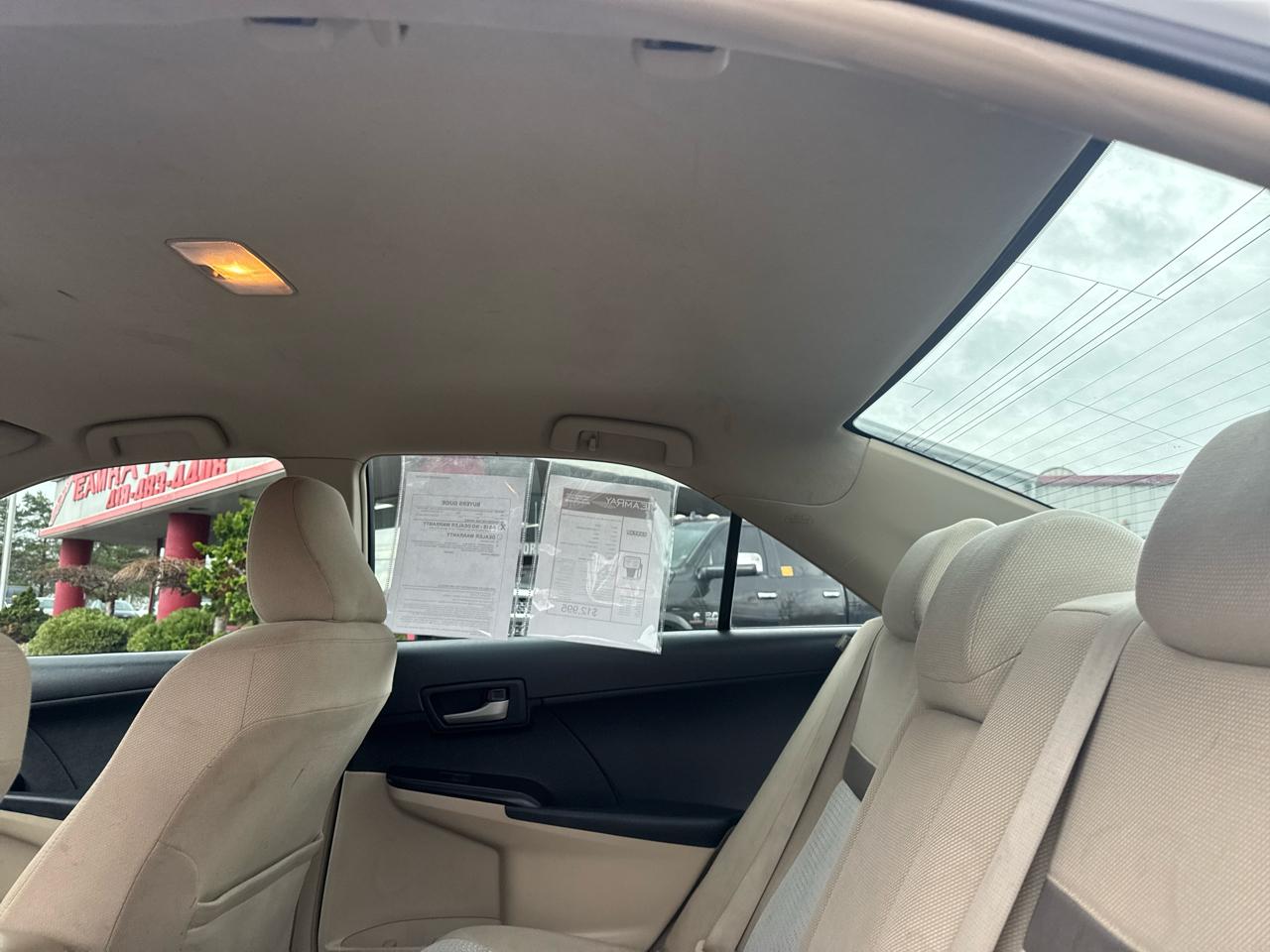 Toyota Camry 4dr Sdn I4 Auto SE Sport Limited Edition (Natl) 2012