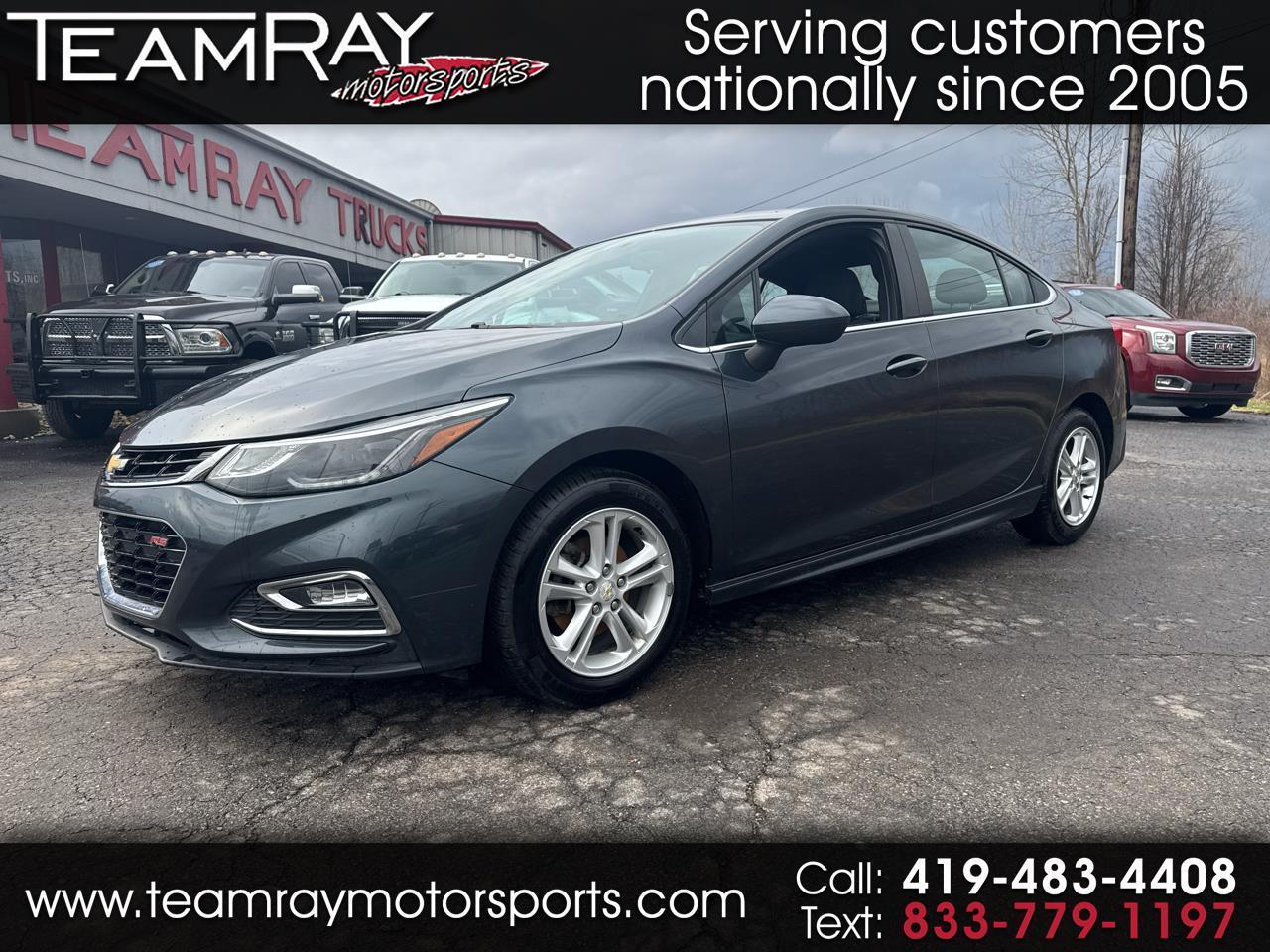 Chevrolet Cruze 4dr Sdn 1.4L LT w/1SC 2017