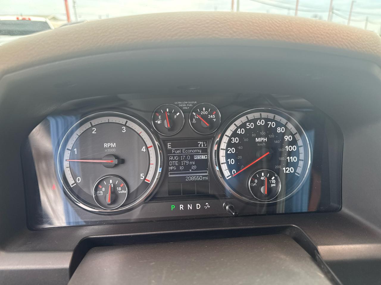 RAM 2500 4WD Crew Cab 149" Big Horn 2011