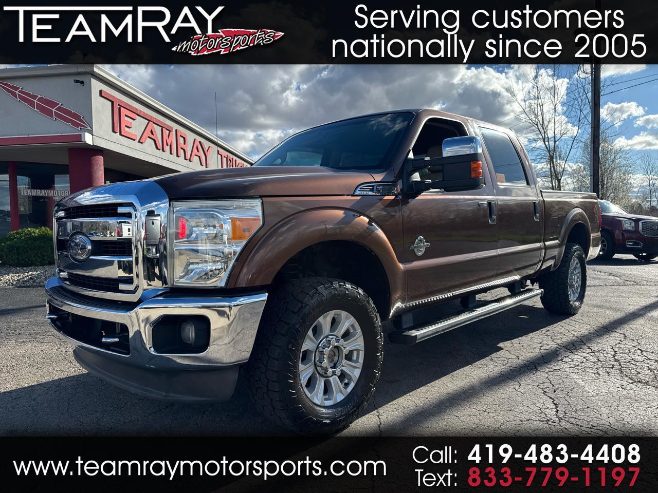 2011 Ford Super Duty F-250 SRW 4WD Crew Cab 156" Lariat