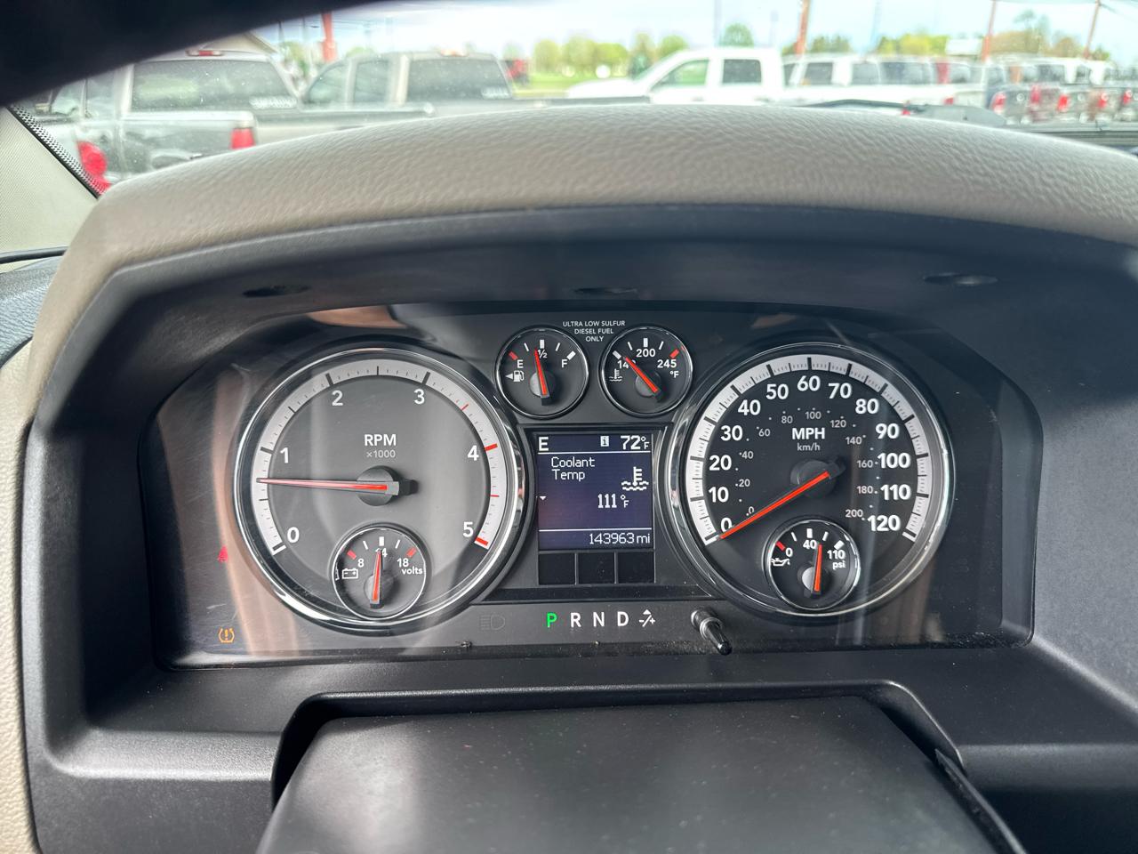 RAM 2500 4WD Crew Cab 149" Big Horn 2012