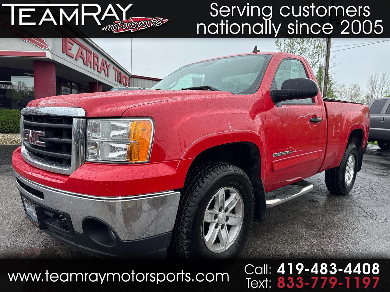 GMC Sierra 1500 4WD Reg Cab 119.0" SLE 2010
