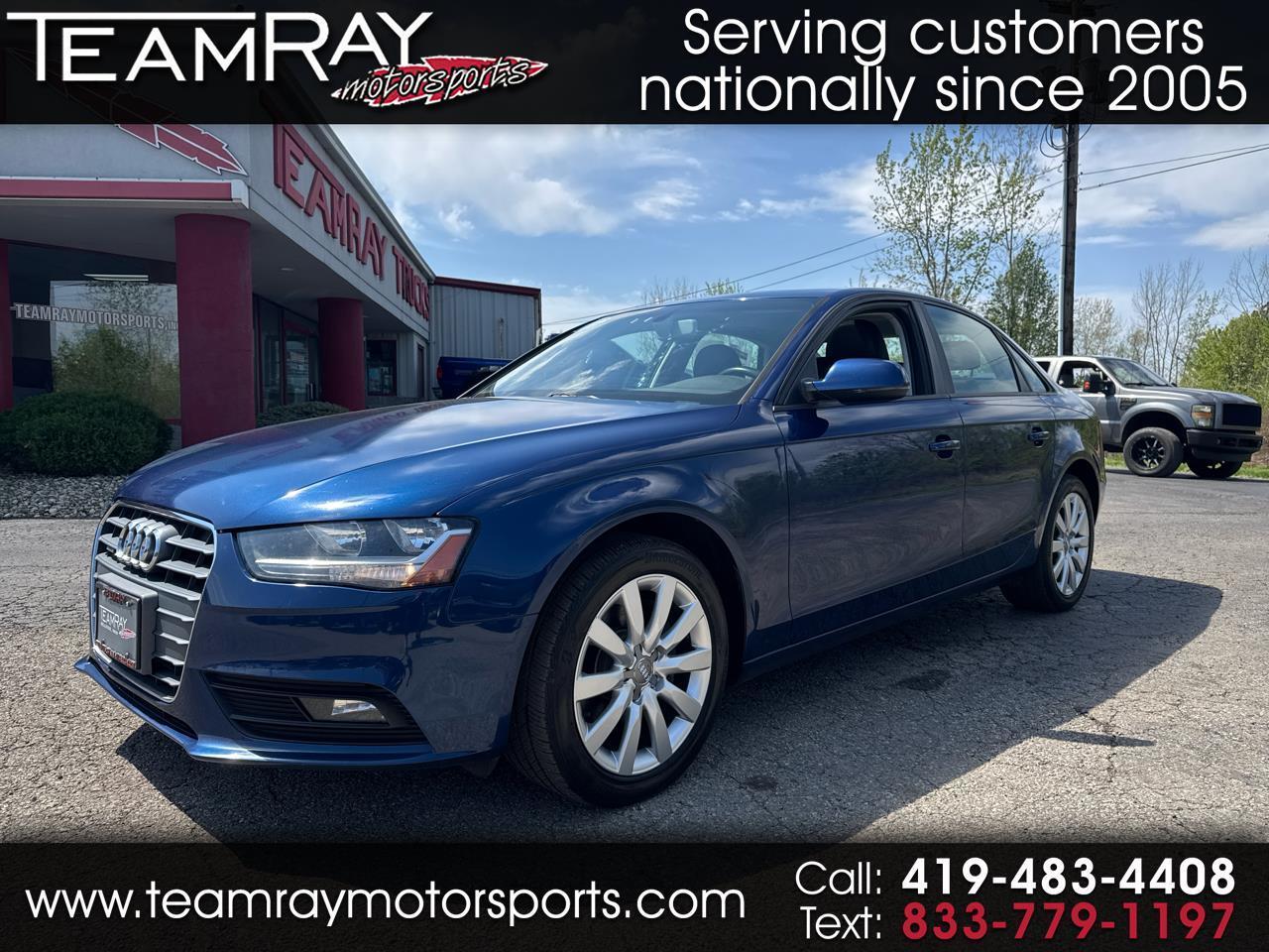 Audi A4 4dr Sdn Auto quattro 2.0T Premium 2013