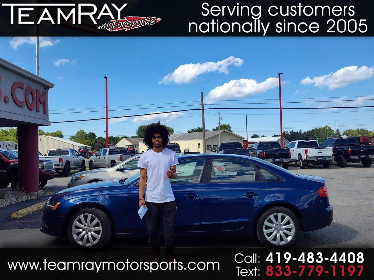 2013 Audi A4 4dr Sdn Auto quattro 2.0T Premium