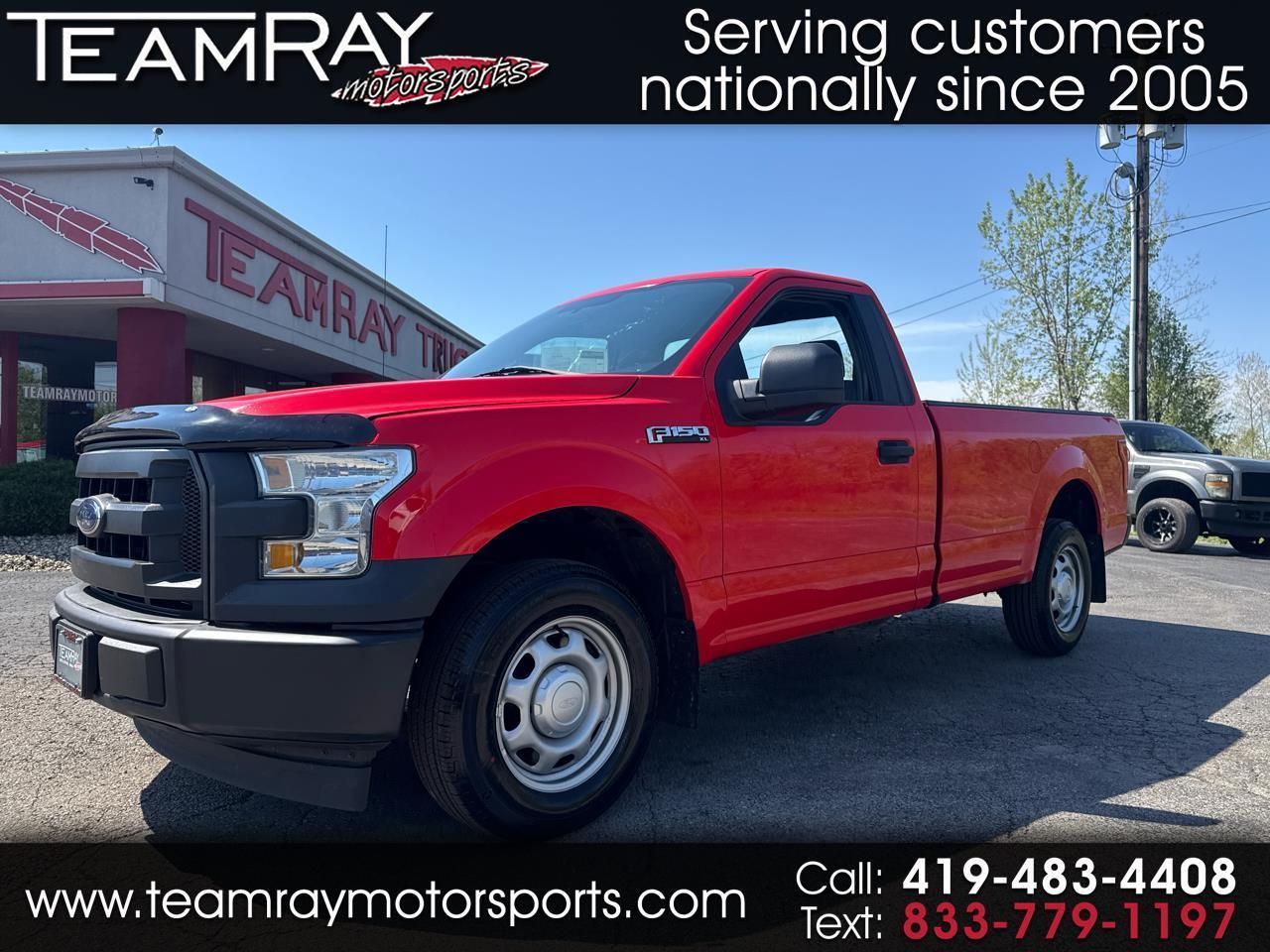 2017 Ford F-150 XLT 2WD Reg Cab 8' Box