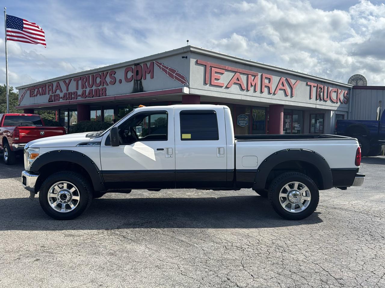 Ford Super Duty F-350 SRW 4WD Crew Cab 156" Lariat 2012
