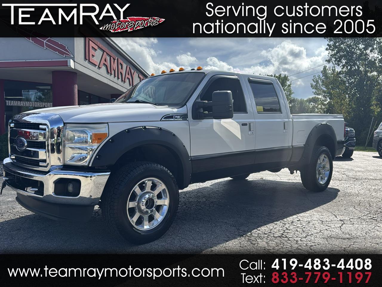 2012 Ford Super Duty F-350 SRW 4WD Crew Cab 156" Lariat