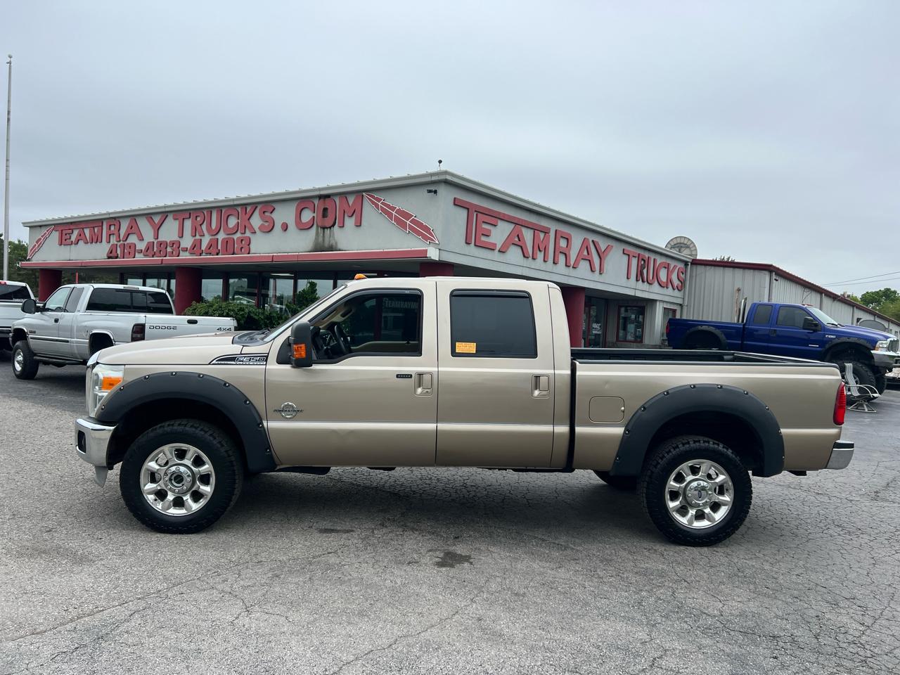 Ford Super Duty F-350 SRW 4WD Crew Cab 156" Lariat 2011