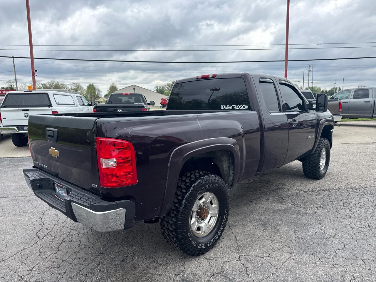 Chevrolet Silverado 2500HD 4WD Ext Cab 143.5" LT w/1LT 2008