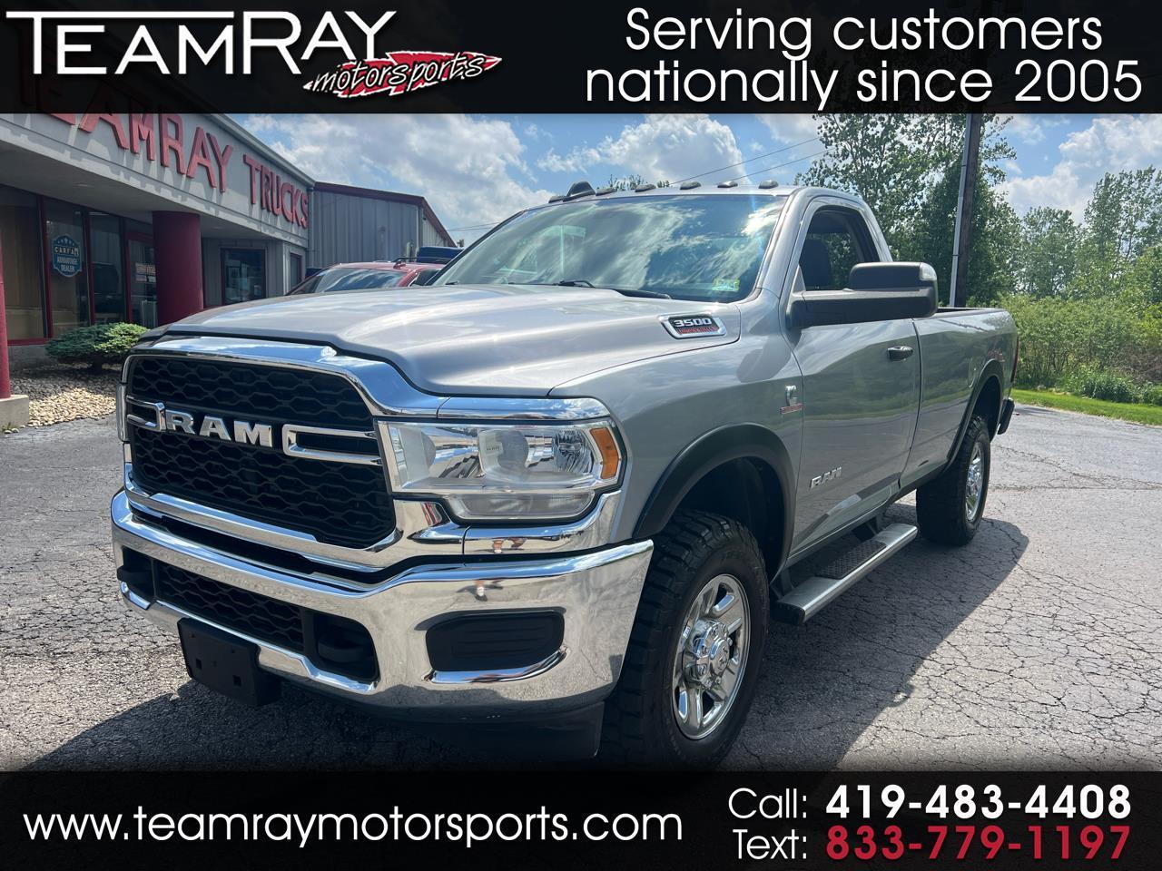 2020 RAM 3500 Tradesman 4x4 Reg Cab 8' Box