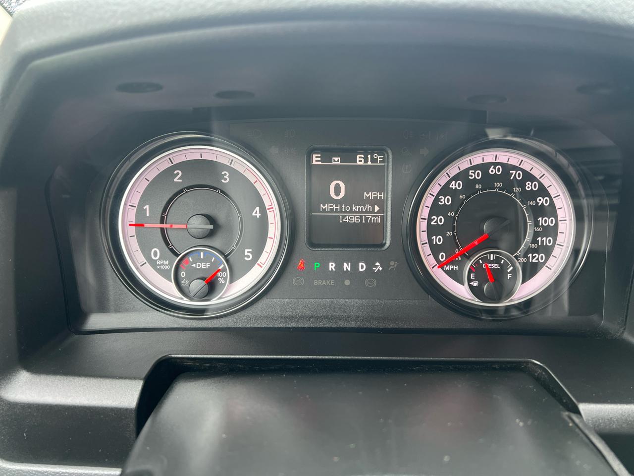 RAM 3500 Tradesman 4x4 Crew Cab 6'4" Box 2018