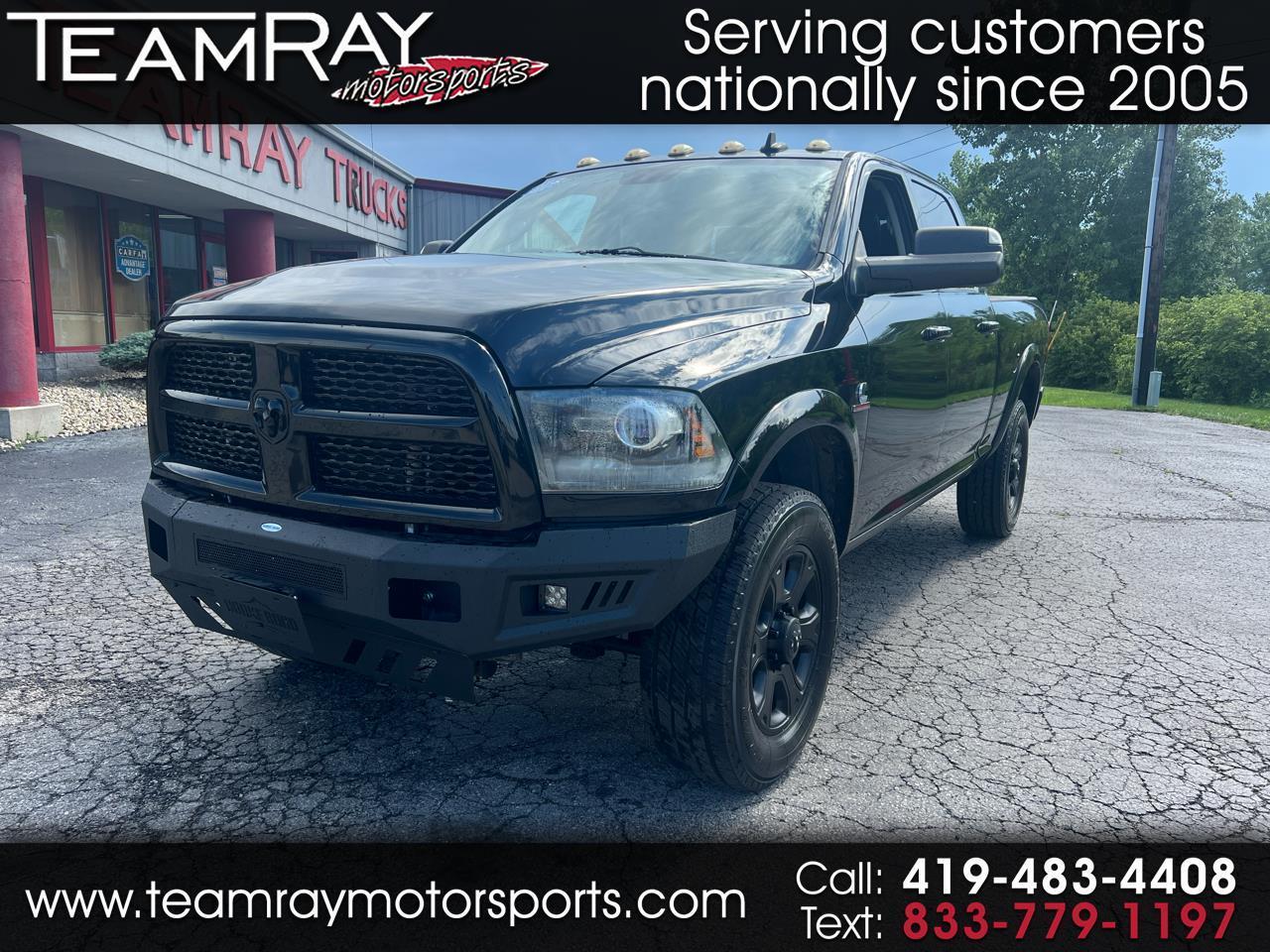 Black 2014 RAM 3500 Pickup Truck Four-Wheel Drive Automatic