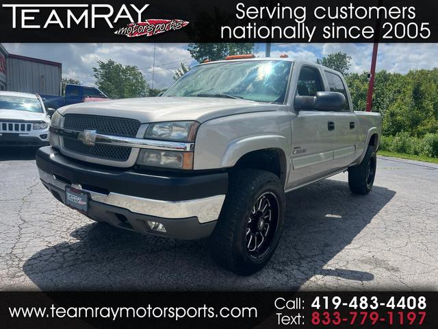 Pewter 2004 Chevrolet Silverado 2500HD Pickup Truck Four-Wheel Drive Automatic