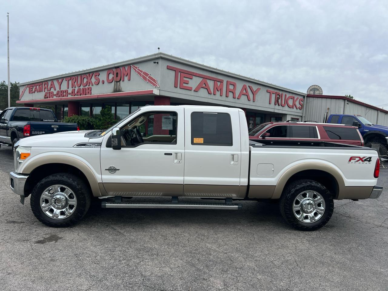 Ford Super Duty F-250 SRW 4WD Crew Cab 156" Lariat 2013