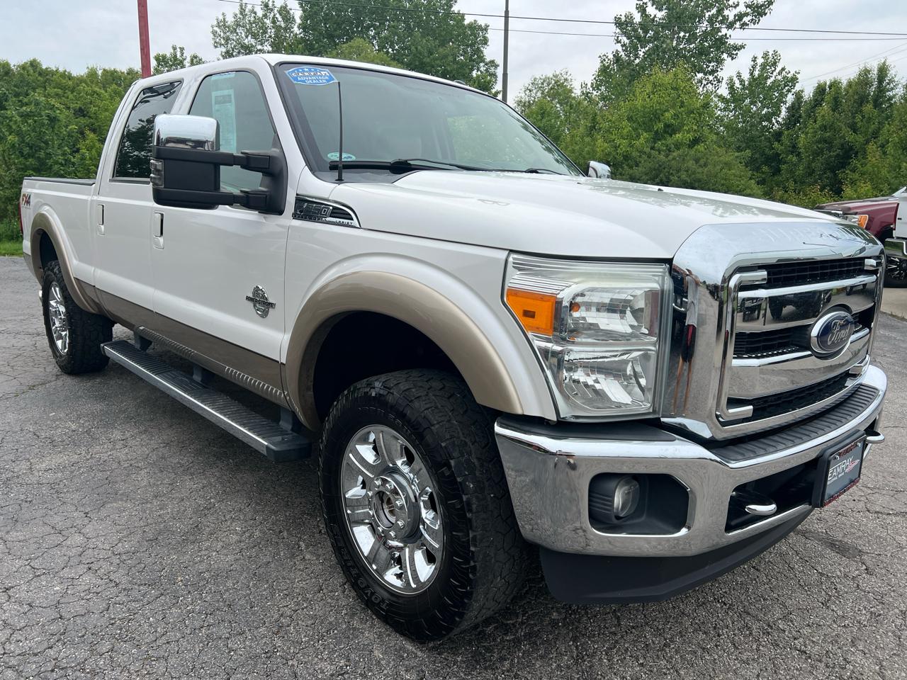 Ford Super Duty F-250 SRW 4WD Crew Cab 156" Lariat 2013