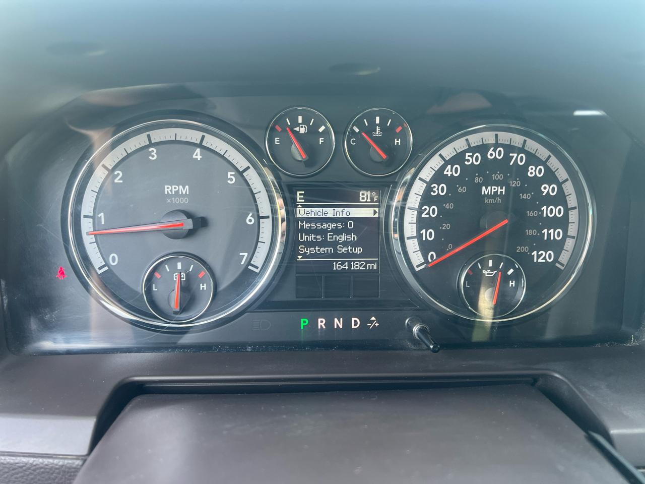 RAM 2500 4WD Crew Cab 149" Laramie 2012