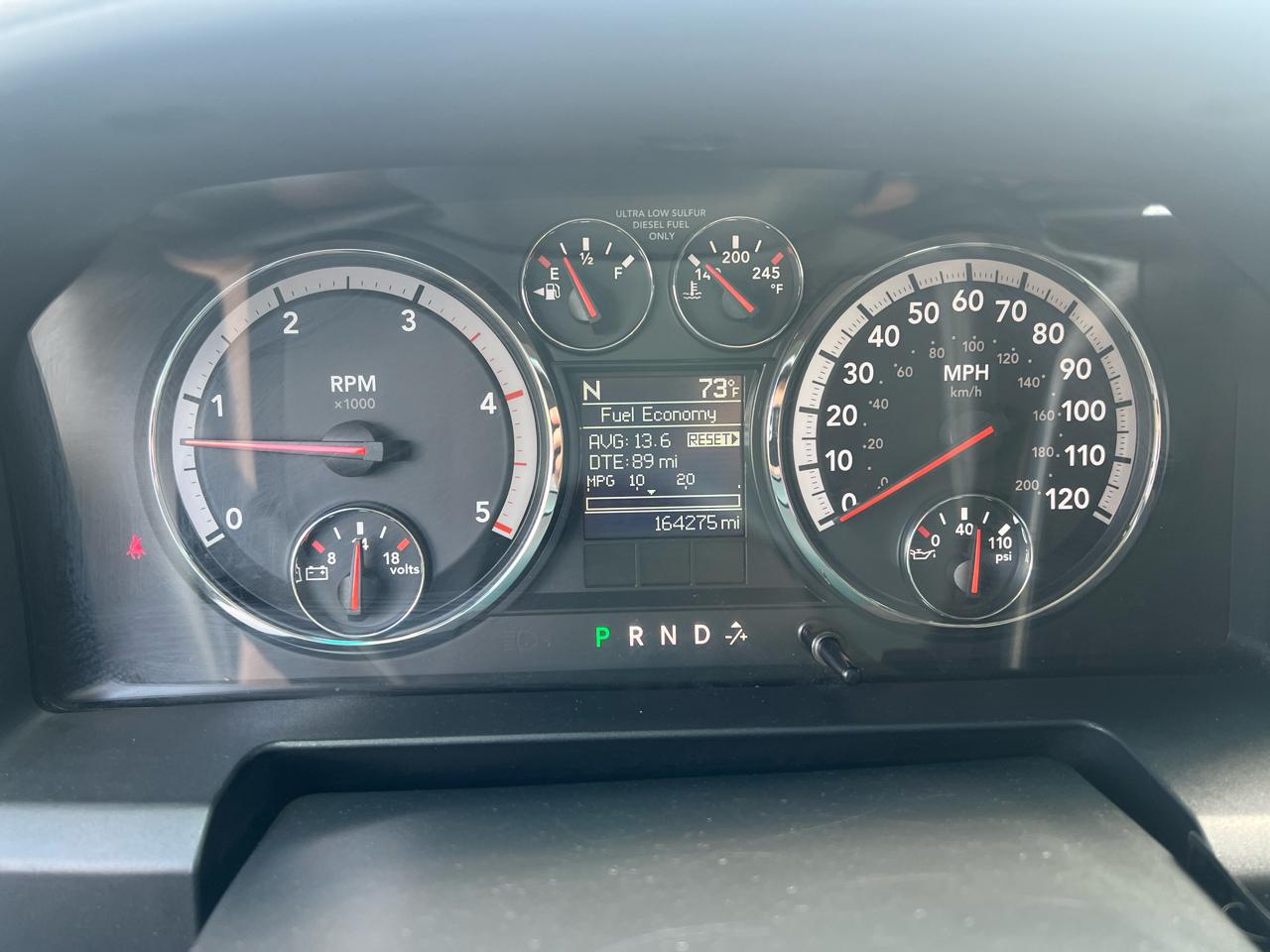 RAM 2500 4WD Crew Cab 169" Big Horn 2012