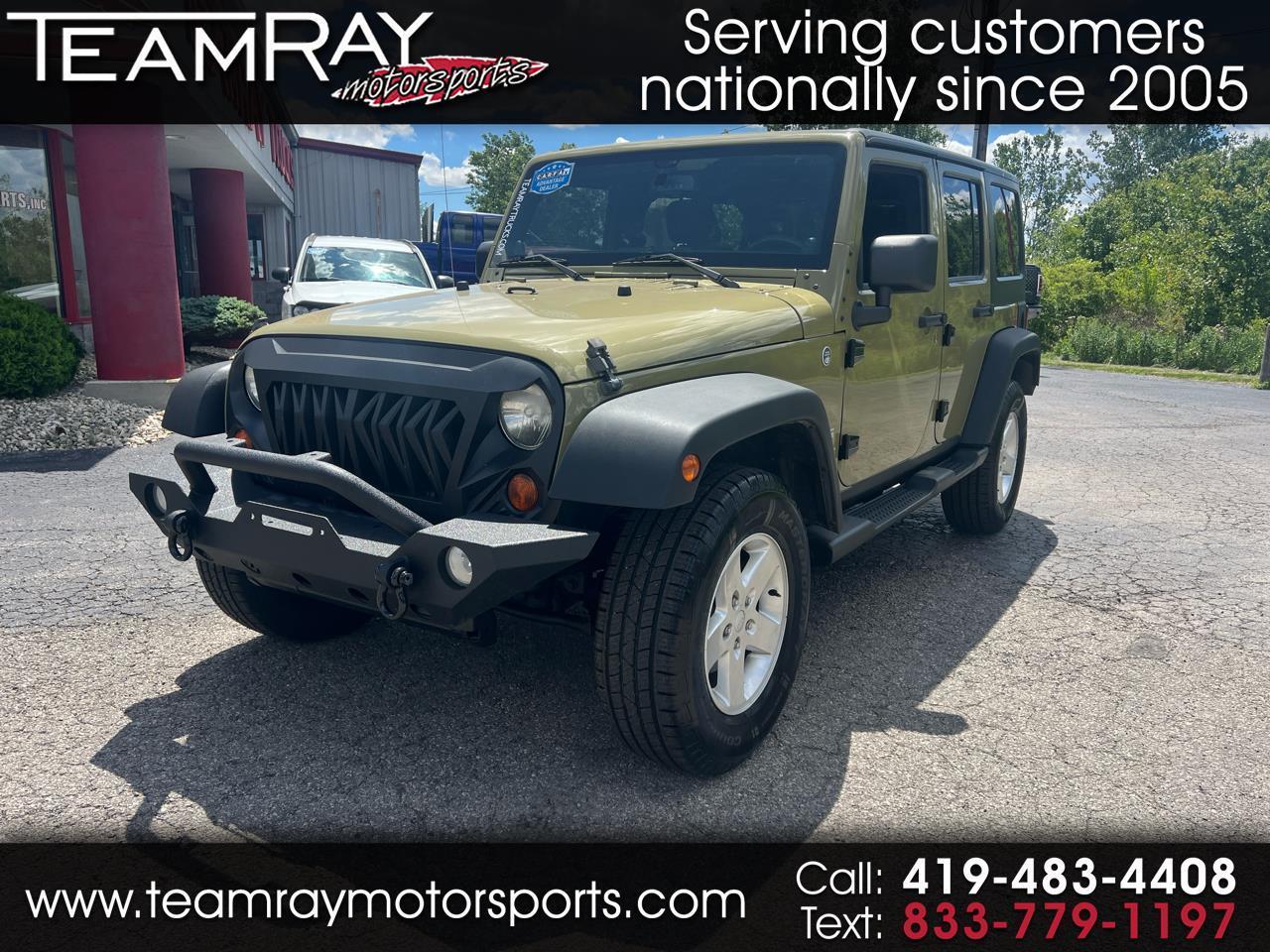 2013 Jeep Wrangler Unlimited 4WD 4dr Sport
