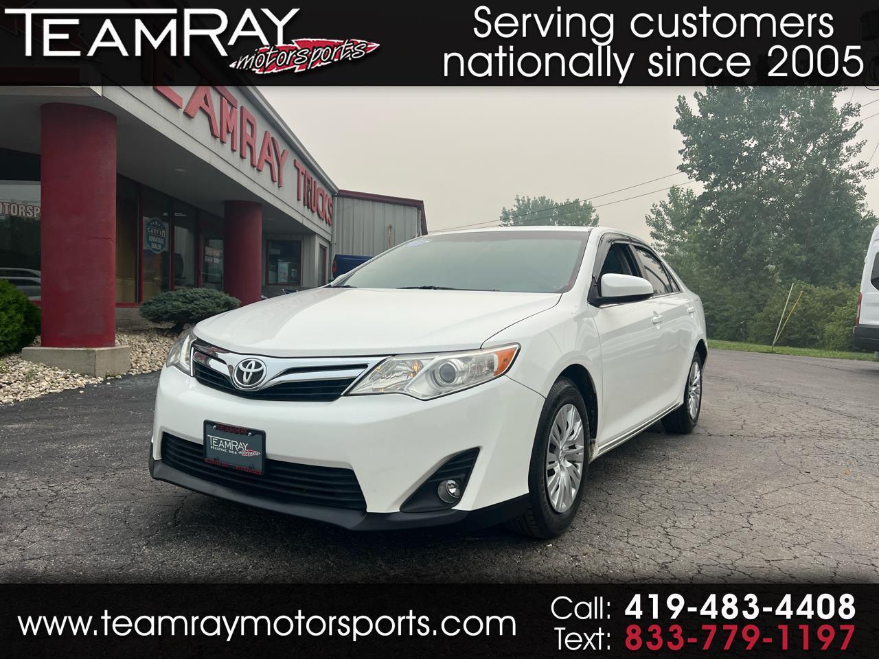2013 Toyota Camry 4dr Sdn I4 Auto XLE (Natl)