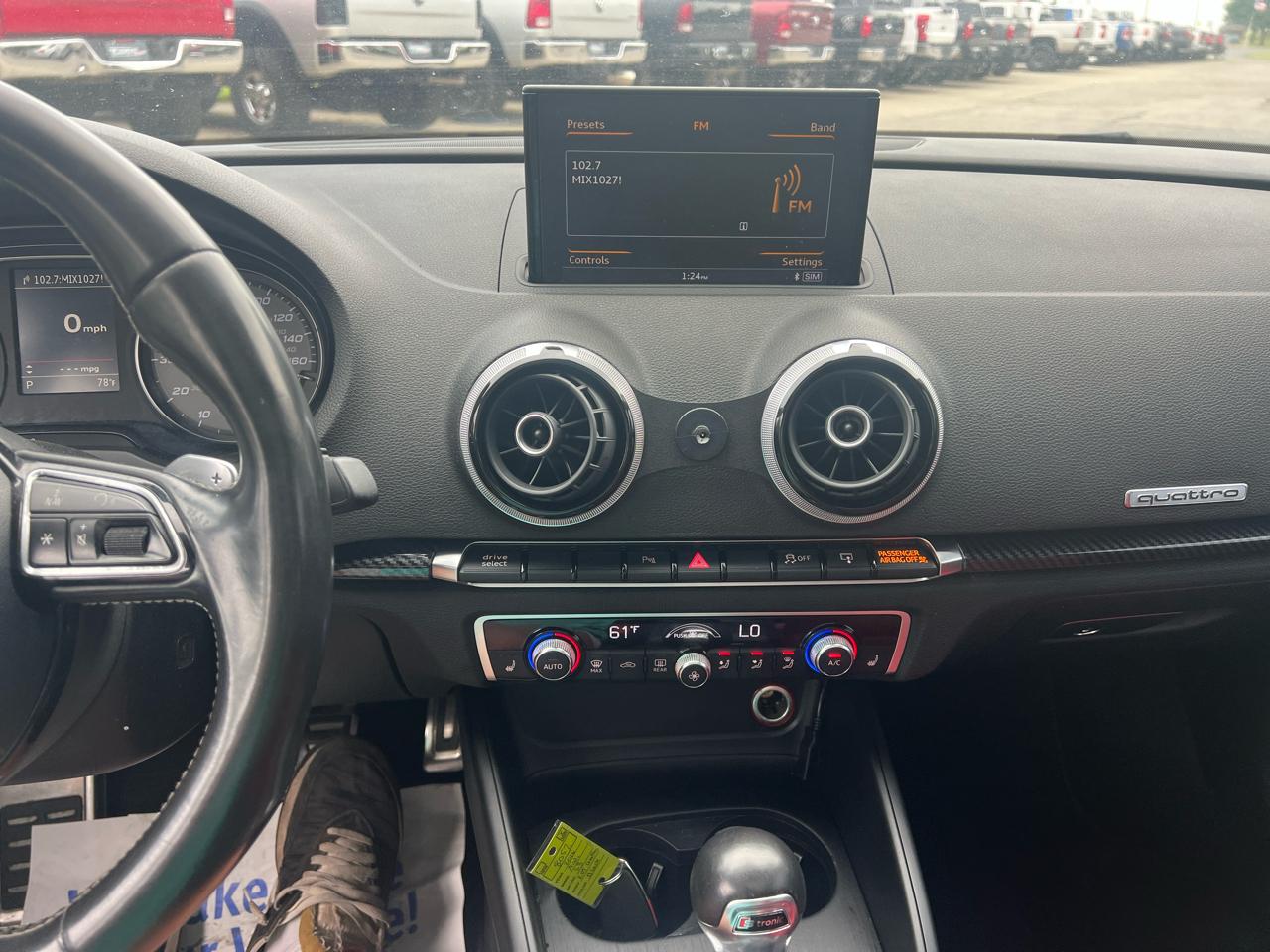 Audi S3 4dr Sdn quattro Premium Plus 2016