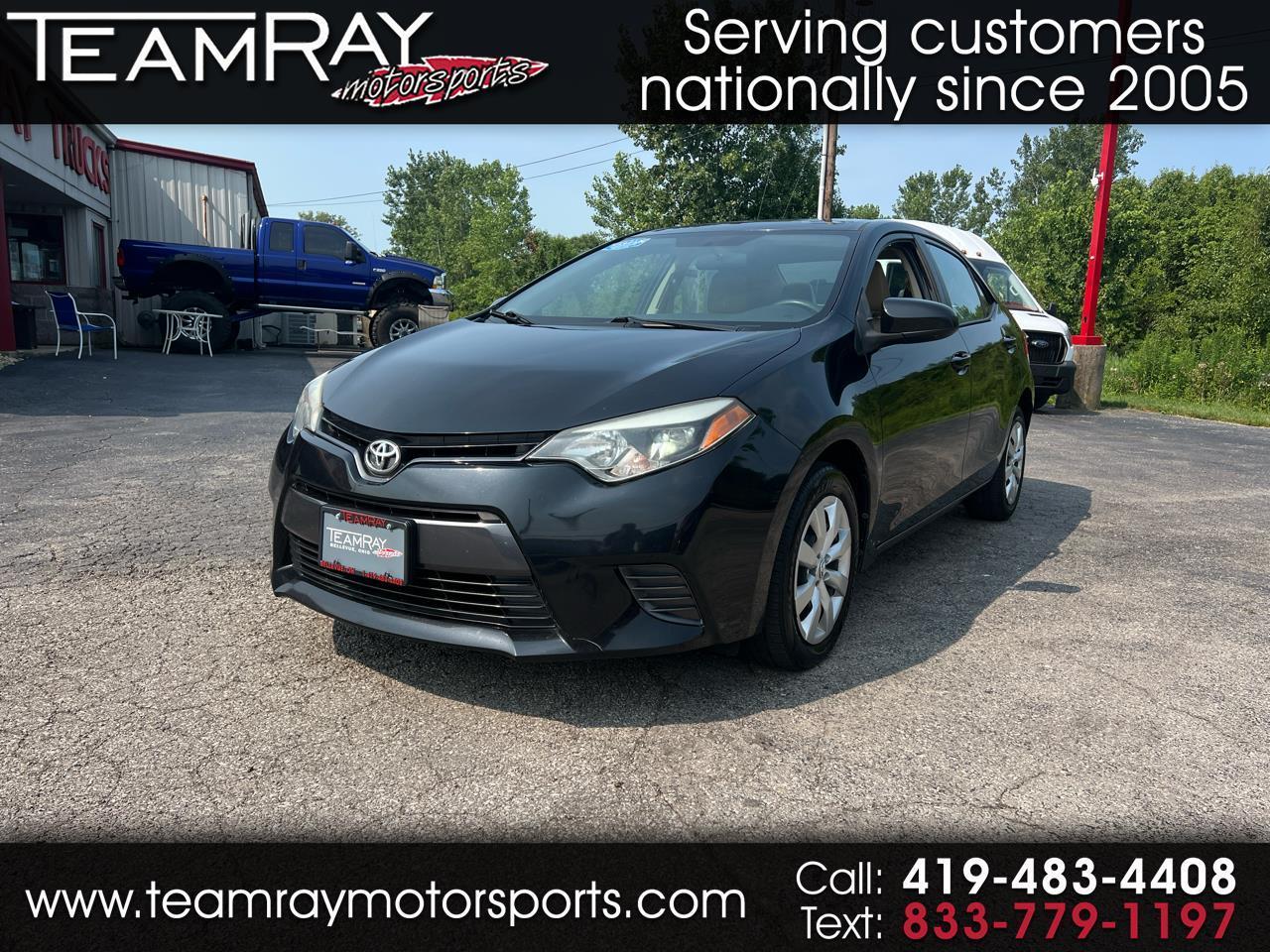 2016 Toyota Corolla 4dr Sdn CVT S w/Special Edition Pkg (Natl)