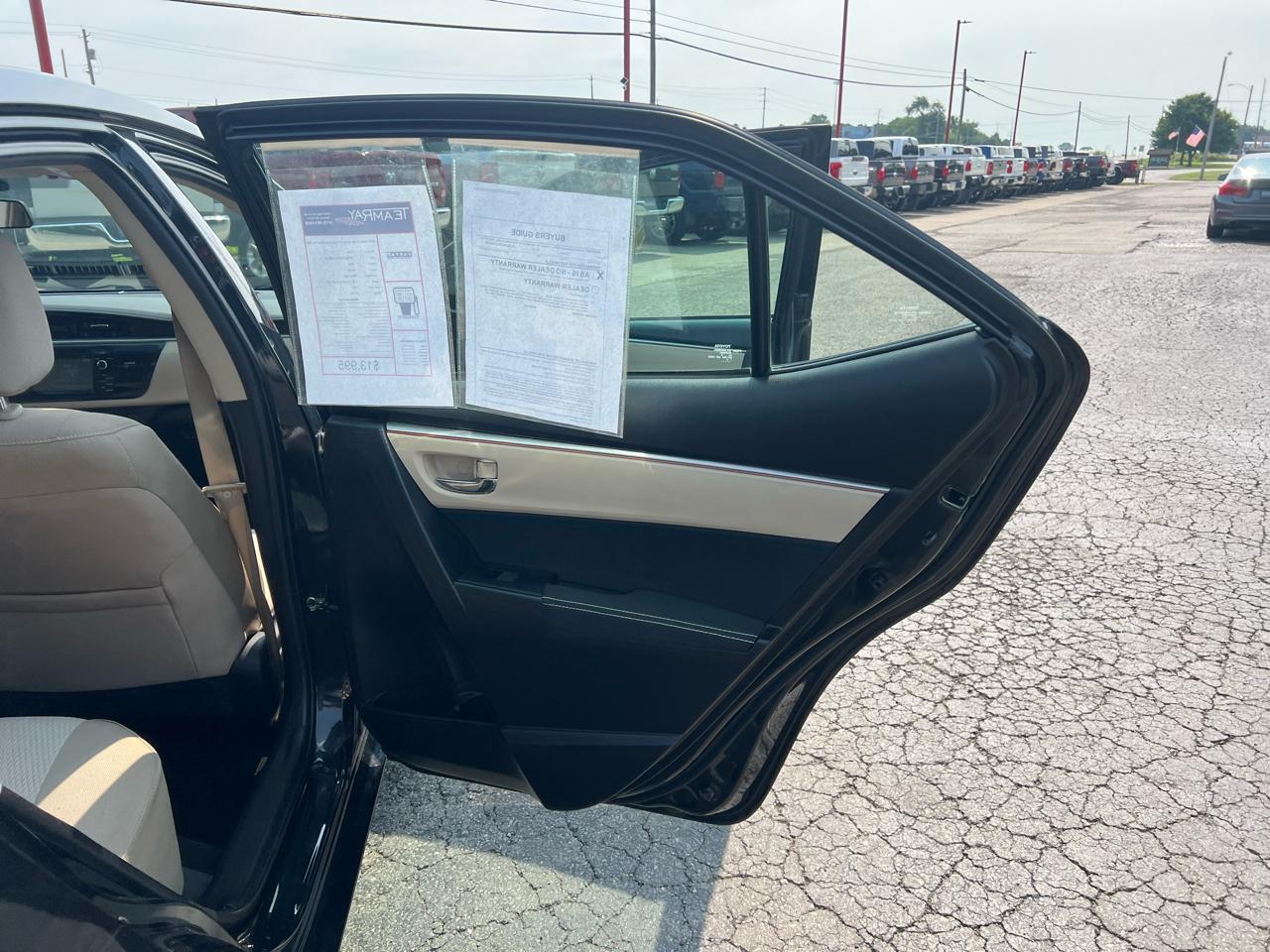 Toyota Corolla 4dr Sdn CVT S w/Special Edition Pkg (Natl) 2016