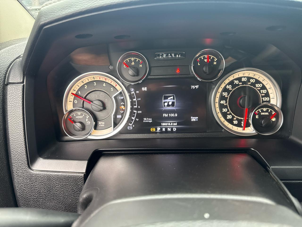RAM 2500 4WD Mega Cab 160.5" Laramie 2013