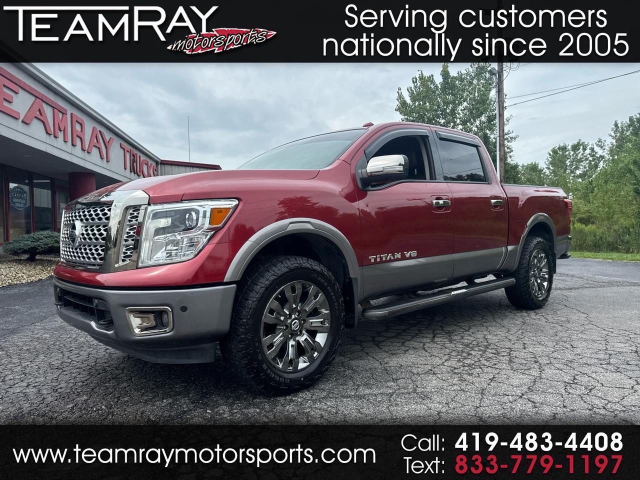2018 Nissan Titan 4x4 Crew Cab Platinum Reserve