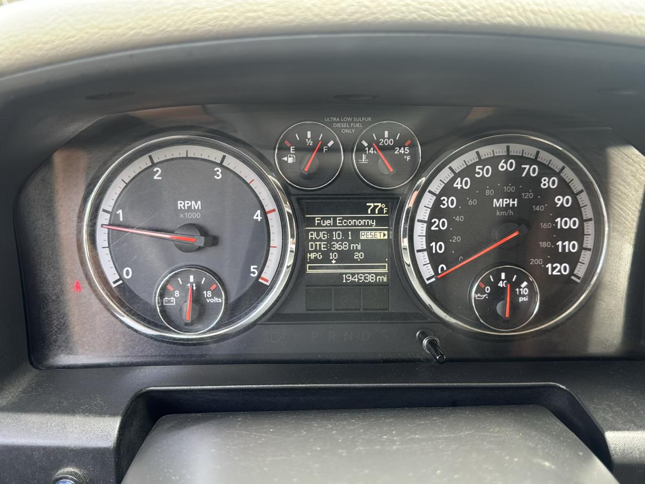 RAM 2500 4WD Crew Cab 149" ST 2012