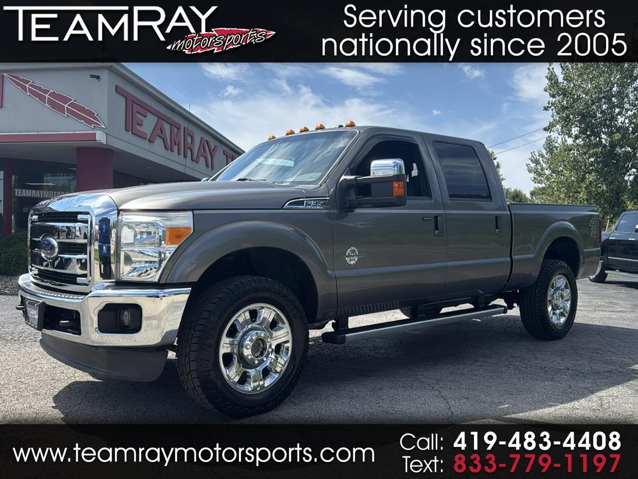 2012 Ford Super Duty F-350 SRW 4WD Crew Cab 156" Lariat
