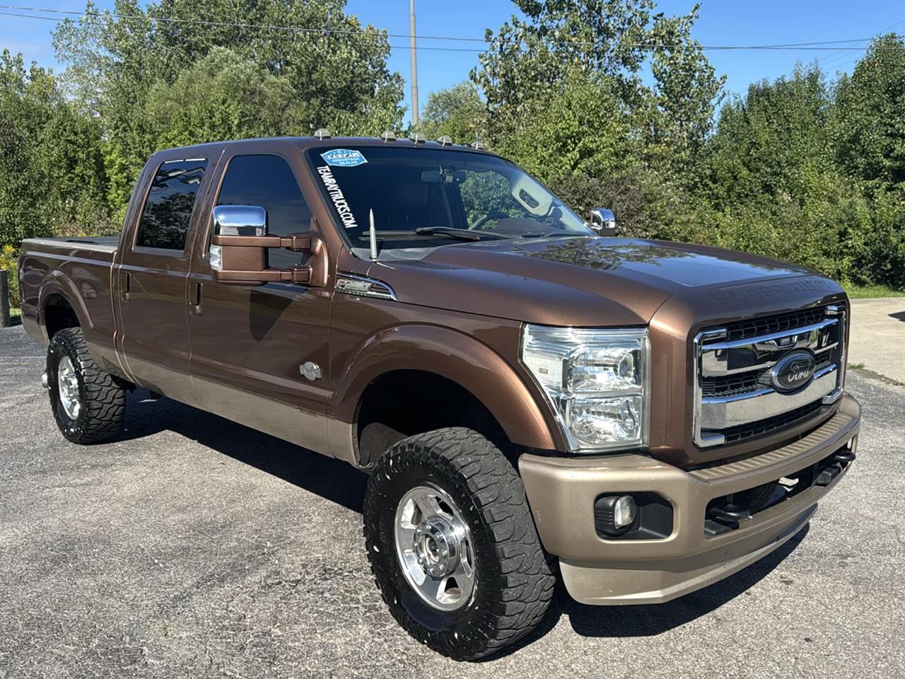 Ford Super Duty F-250 SRW 4WD Crew Cab 156" King Ranch 2012