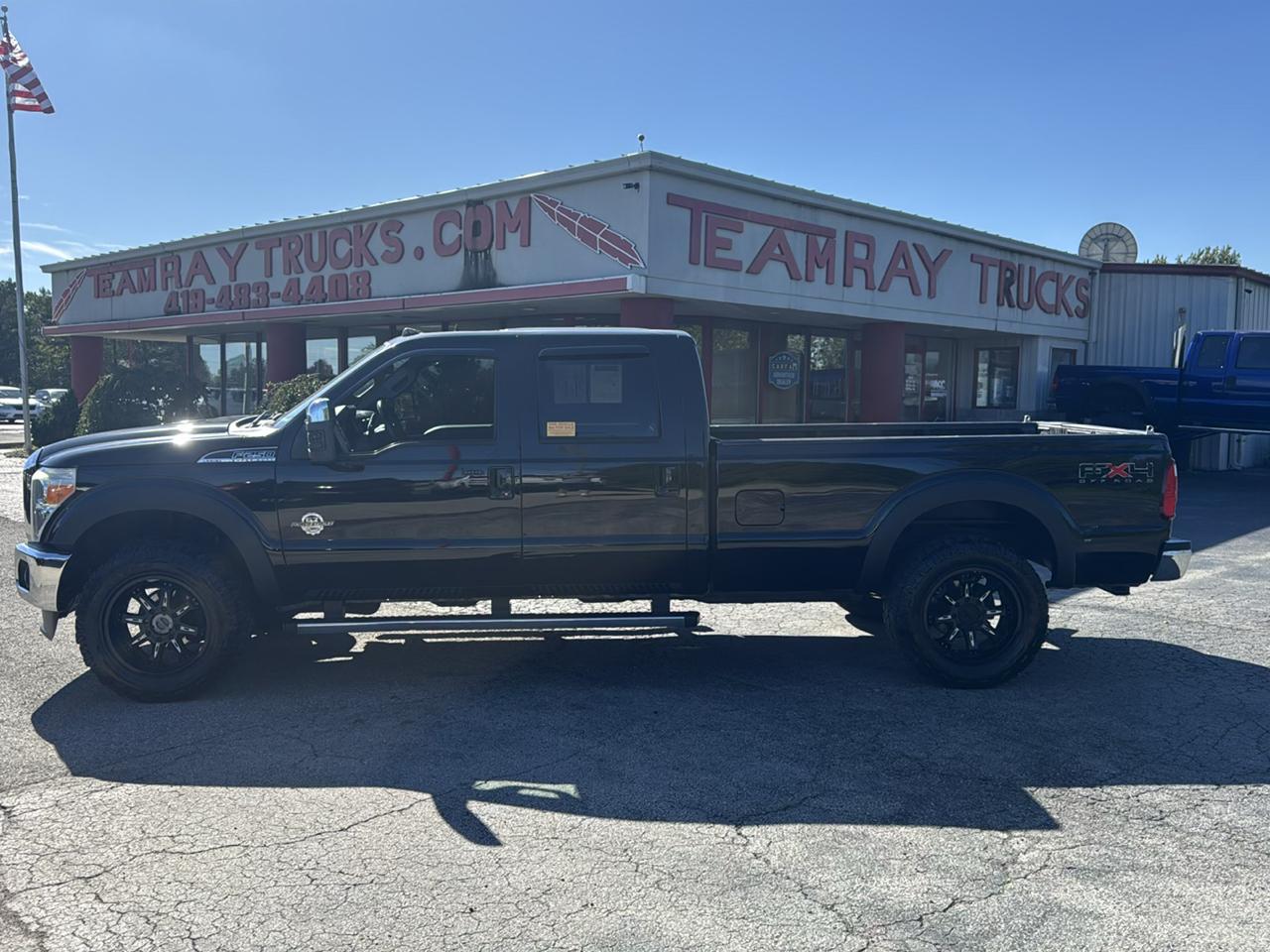 Ford Super Duty F-250 SRW 4WD Crew Cab 172" Lariat 2011