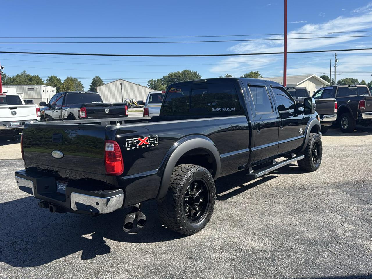 Ford Super Duty F-250 SRW 4WD Crew Cab 172" Lariat 2011