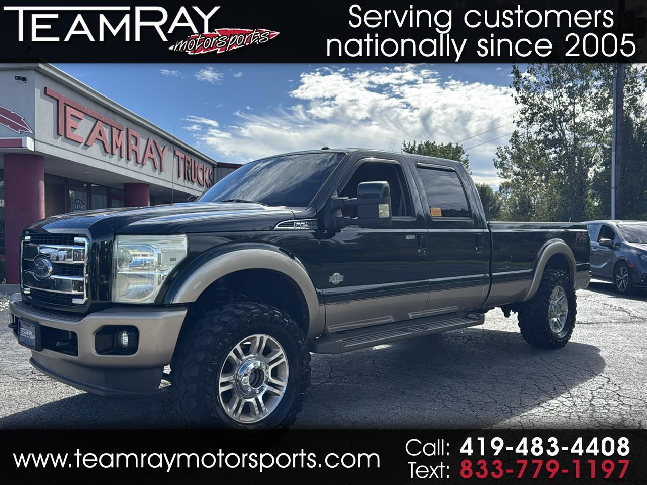 2013 Ford Super Duty F-250 SRW 4WD Crew Cab 172" King Ranch