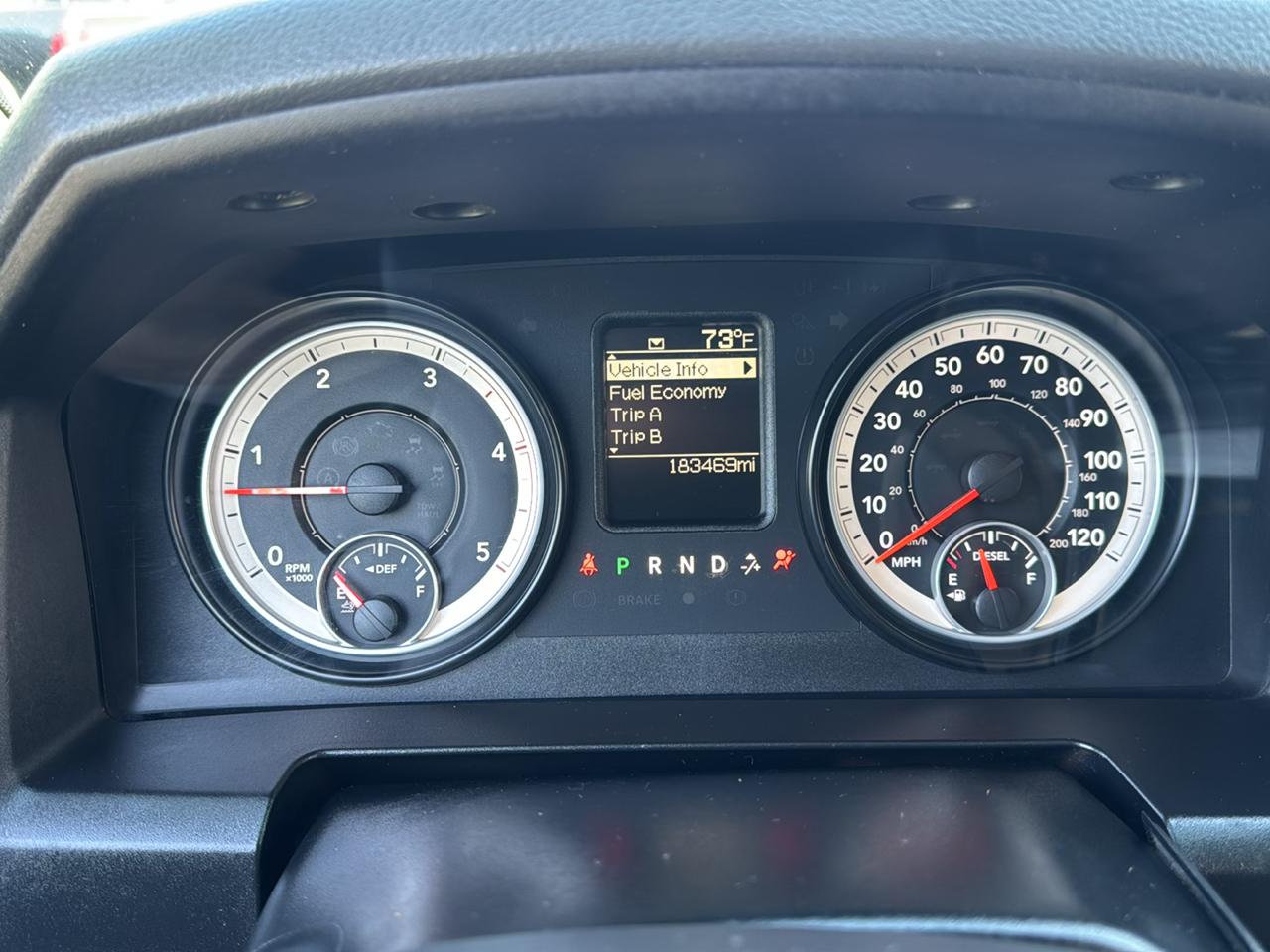RAM 2500 4WD Crew Cab 169" Tradesman 2013