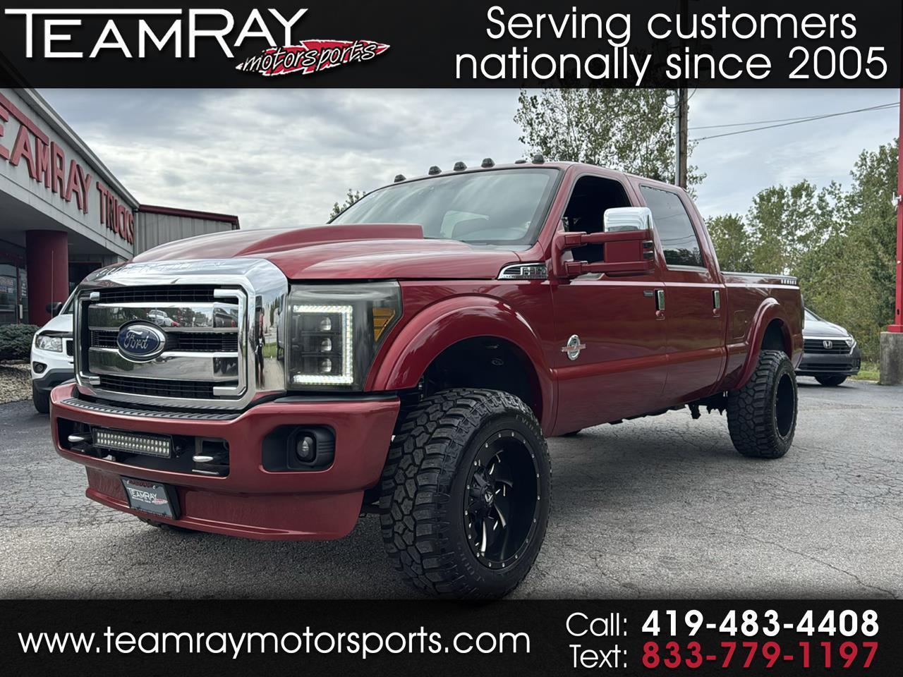 Ford Super Duty F-350 SRW 4WD Crew Cab 156" Lariat 2016