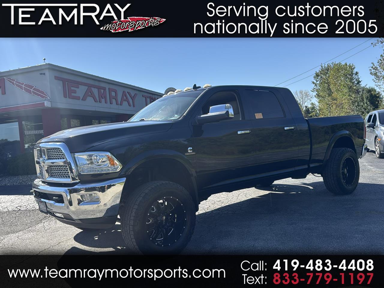 2017 RAM 2500 Laramie 4x4 Mega Cab 6'4" Box