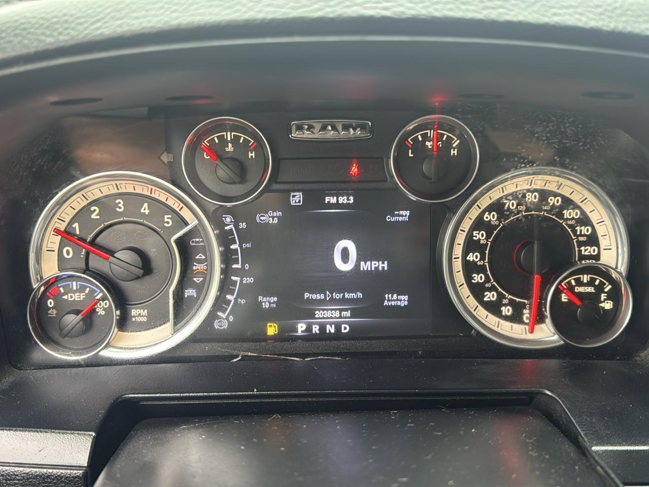 RAM 2500 4WD Crew Cab 149" Laramie 2016