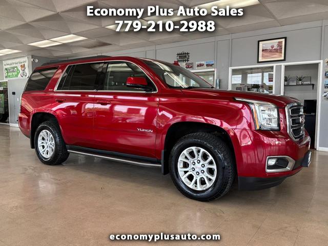 Red 2015 GMC Yukon SUV / Crossover Four-Wheel Drive Automatic